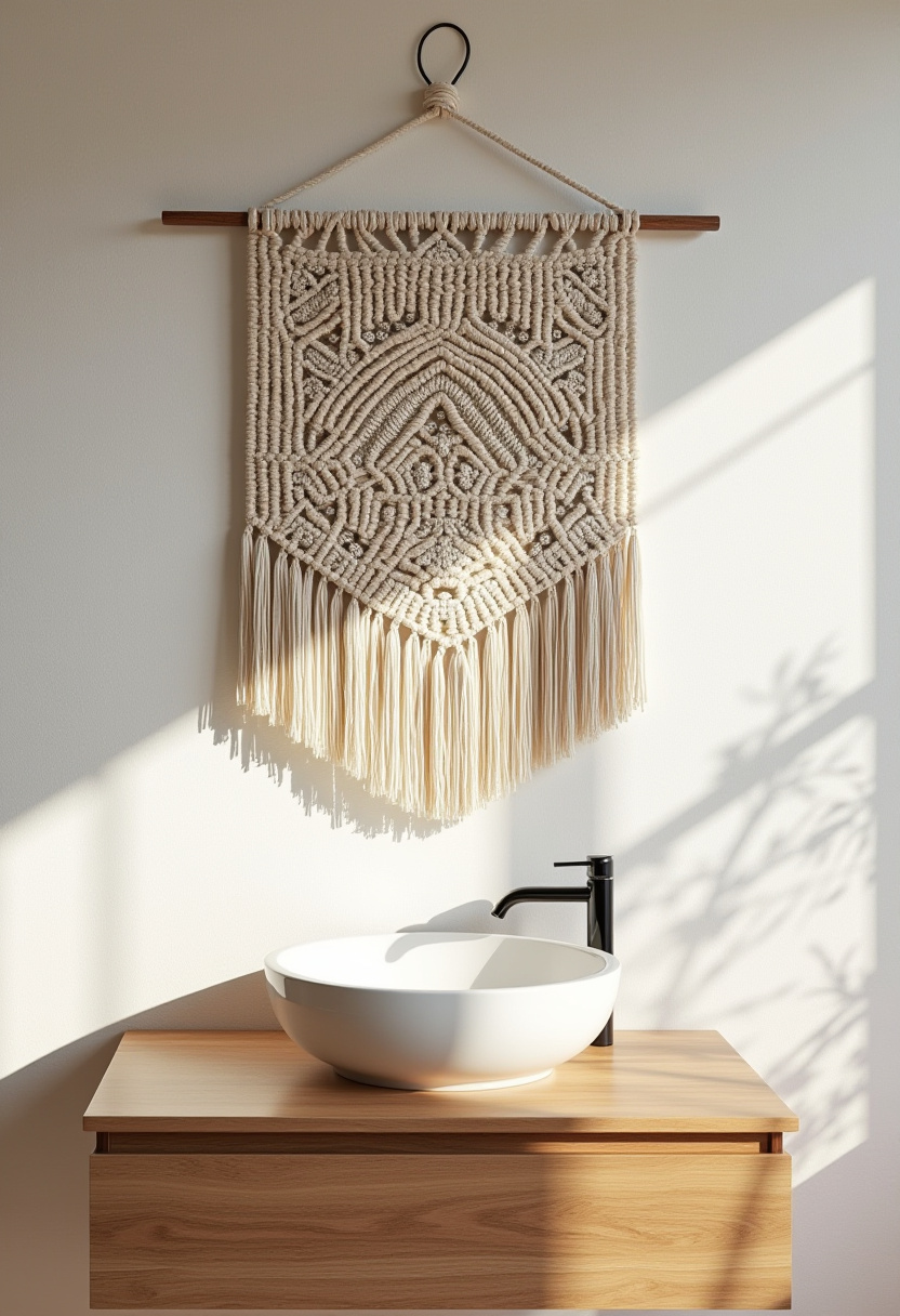 Add a touch of elegance with serene abstract wall art above a modern tub. This minimalist design creates a relaxing spa atmosphere at home. Perfect for lovers of clean, artistic spaces.
#AbstractArtBathroom #MinimalistDesign #ModernBathtub #SpaInspired #BathroomInspo