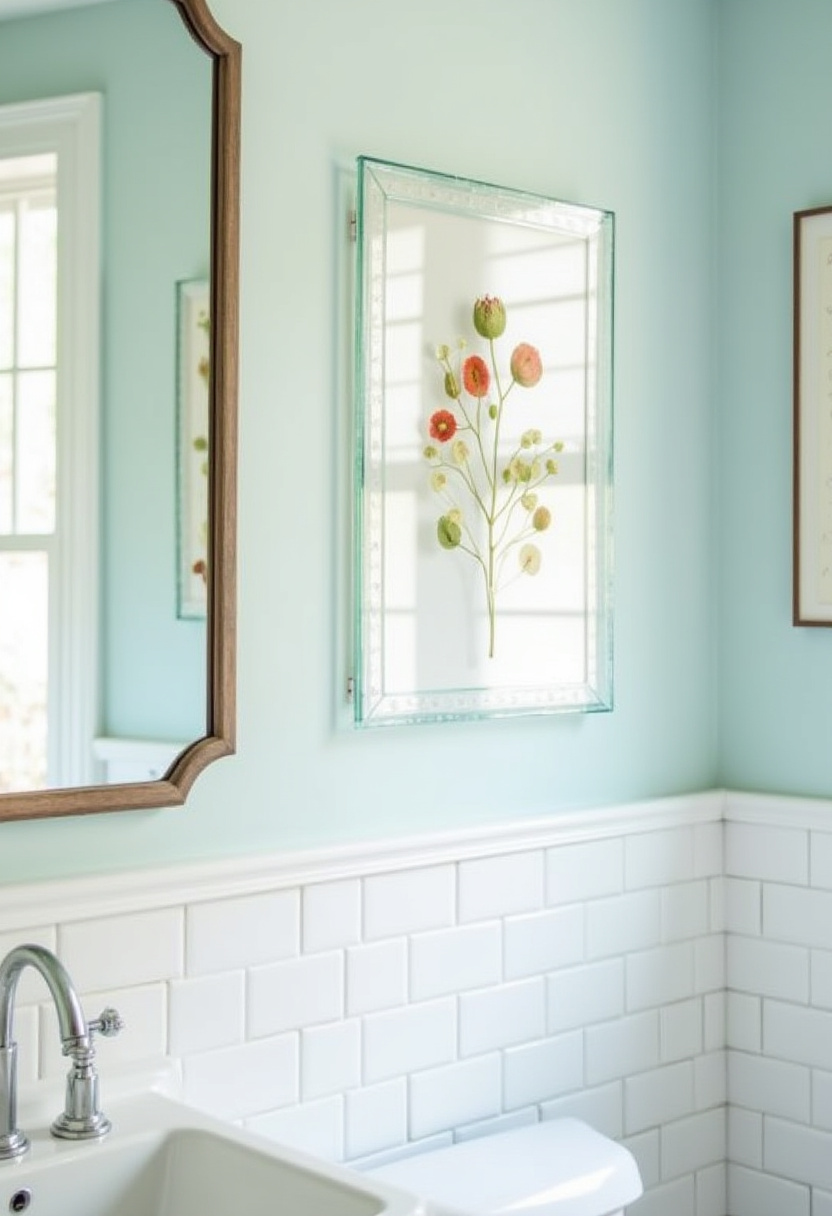 Sophistication meets intellect in this bathroom featuring a framed architectural blueprint above a sleek marble vanity. A great blend of design and depth. Pin it for elevated bathroom decor ideas!
#SophisticatedBathroom #ArchitecturalDecor #MarbleVanity #ClassicBathroomDesign #InteriorElegance