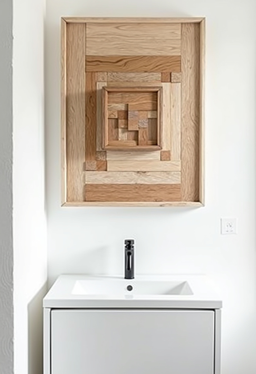 Add rustic charm with this cozy bathroom featuring a pedestal sink, bronze faucet, and vintage map wall art. White shiplap walls enhance the nostalgic, farmhouse feel. A must-save for rustic home lovers!
#RusticBathroom #FarmhouseDecor #VintageWallArt #ShiplapBathroom #CozySpaces