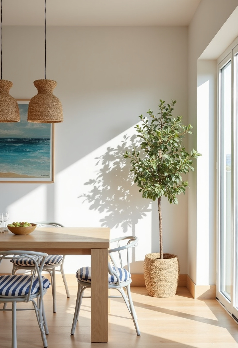 Make a bold statement with this modern dining room featuring a sleek concrete table and vibrant orange chairs. A striking black pendant light sets the tone, while lush plants and textured artwork add warmth and personality. Perfect for fans of industrial design, colorful interiors, and contemporary style. Pin this dynamic space for your next home update and follow for more modern design inspiration!
#ModernDiningRoom #IndustrialStyle #ConcreteTable #OrangeChairs #BlackPendantLight #WarmInteriors #DiningRoomInspo #PinterestHome