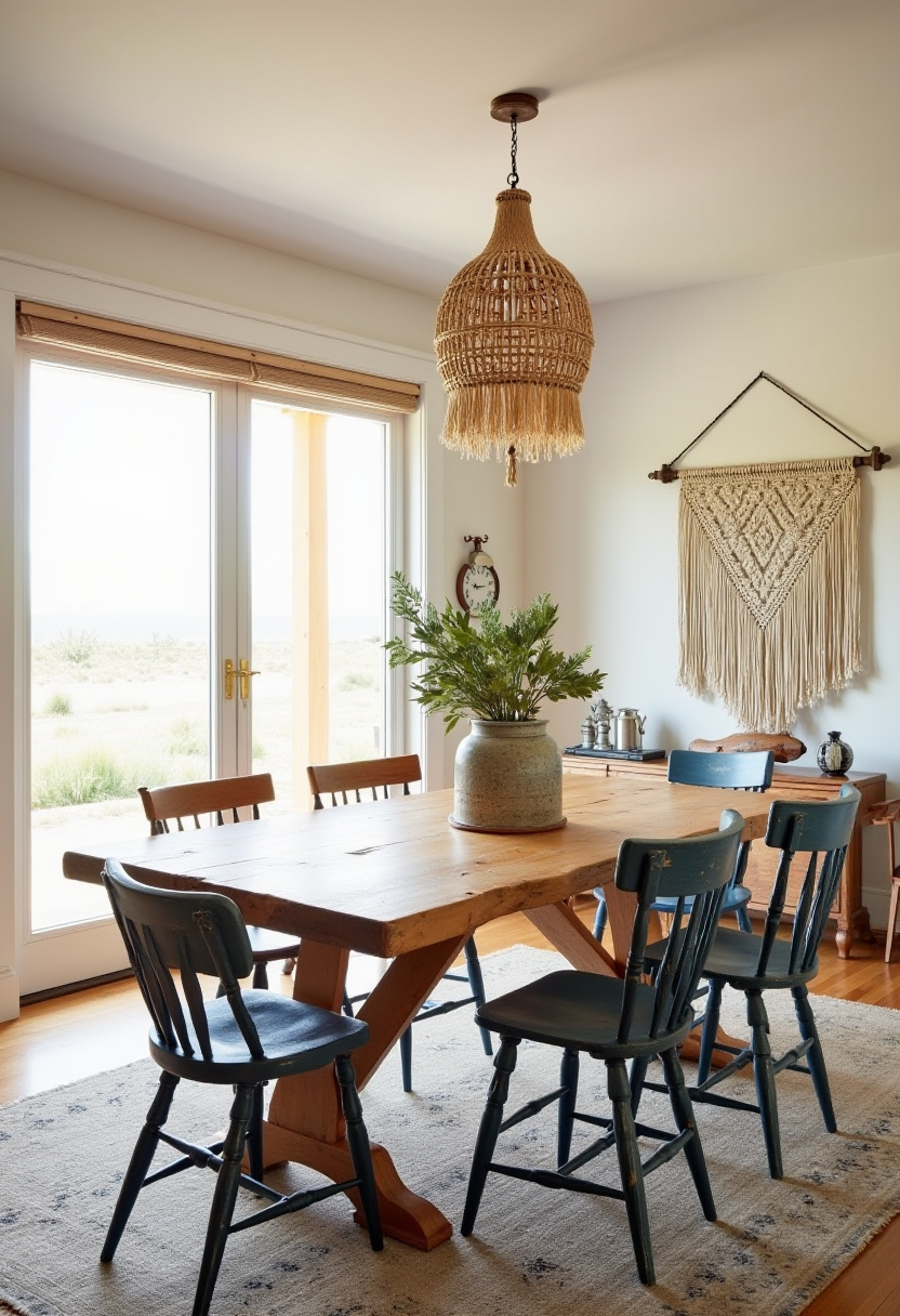 Embrace simplicity with this bright, minimalist dining room featuring a crisp white table paired with four wooden chairs. Soft light filters through sheer curtains on two large windows, creating an airy and serene atmosphere. Perfect for lovers of modern minimalism, natural light, and clean design. Pin this calming space for your next home update and follow for more fresh, elegant ideas!
#MinimalistDiningRoom #NaturalLight #WoodenChairs #BrightInteriors #CleanDesign #DiningRoomInspo #PinterestHome #SereneSpaces