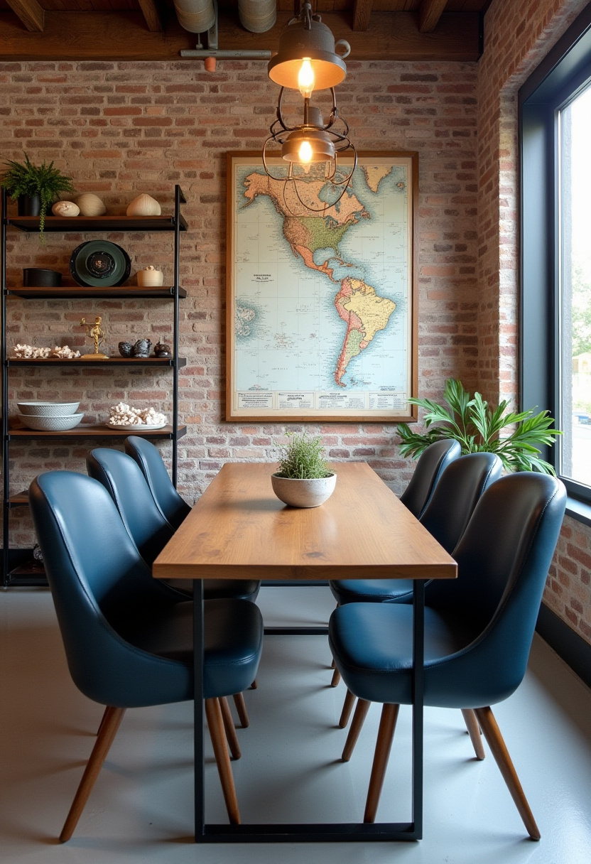 Create a cozy dining room with a wooden table and sleek black chairs resting on a light rug. A large vase filled with greenery brings freshness, while a woven pendant light and macrame wall art add charming bohemian flair. Perfect for lovers of boho style, natural textures, and inviting interiors. Pin this warm and stylish space for your next home update and follow for more cozy design inspiration!
#CozyDiningRoom #BohoDecor #MacrameWallArt #WovenPendant #NaturalTextures #DiningRoomInspo #PinterestHome #BohemianStyle