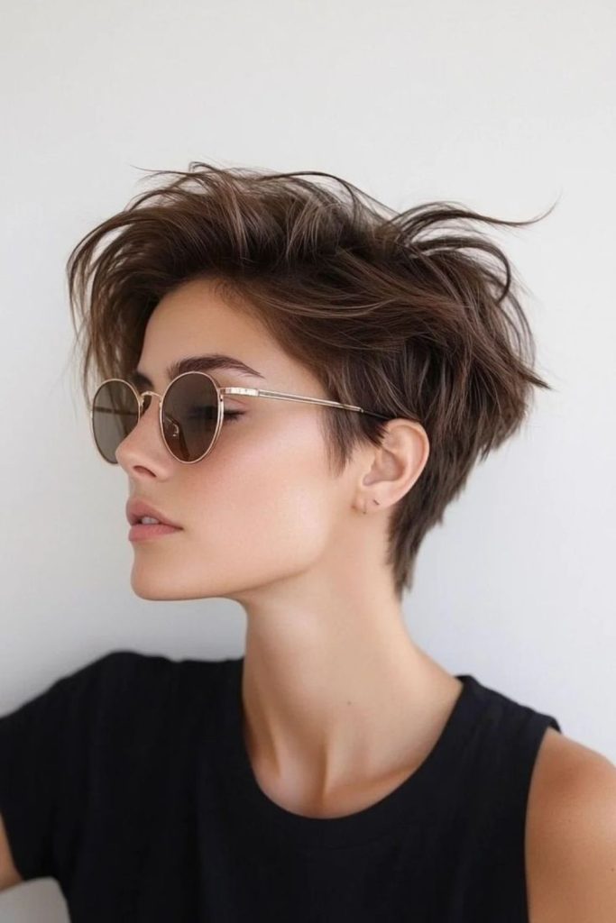 Ash blonde waves and attitude—this wavy bob paired with a white graphic tee is effortlessly trendy and full of personality.
#ashblondebob #wavybobcut #graphicteestyle #modernhairstyle #confidentstyle