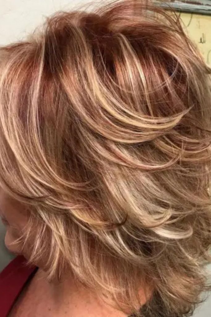 This layered bob brings together gray, blonde, and brown tones in a shiny, voluminous blend that stands out against a rich red outfit. It's the perfect mix of natural elegance and salon chic. Pin this for multi-toned hair ideas with serious flair!
#LayeredBob #MultitoneHair #GrayBlondeBrown #VoluminousHair #StylishBlend