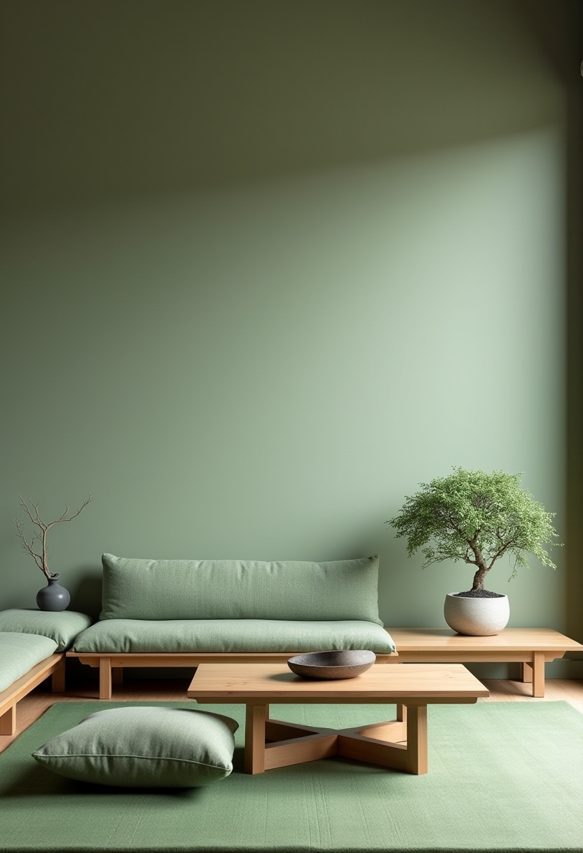 Green Living Room Ideas 12