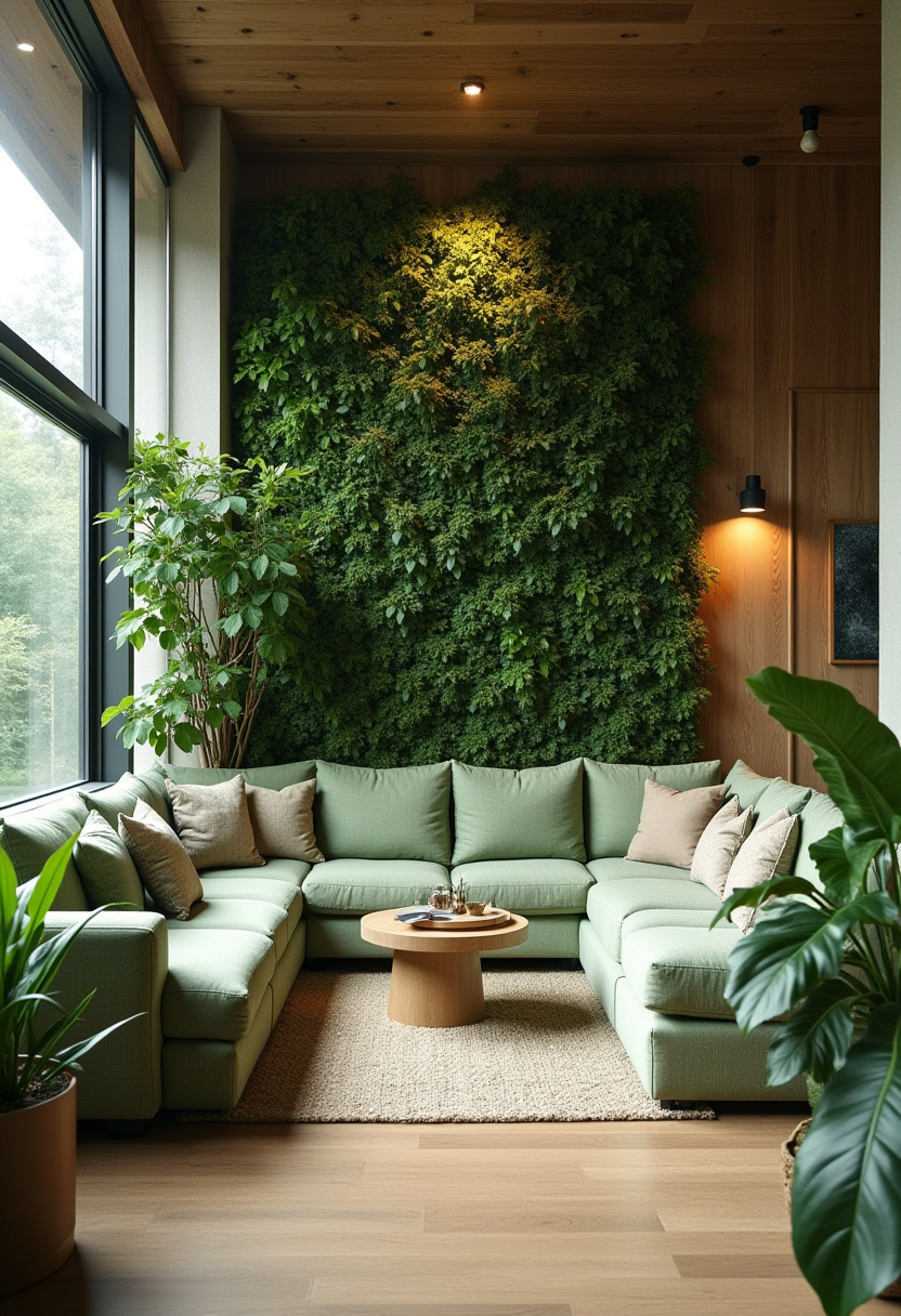 Green Living Room Ideas 15