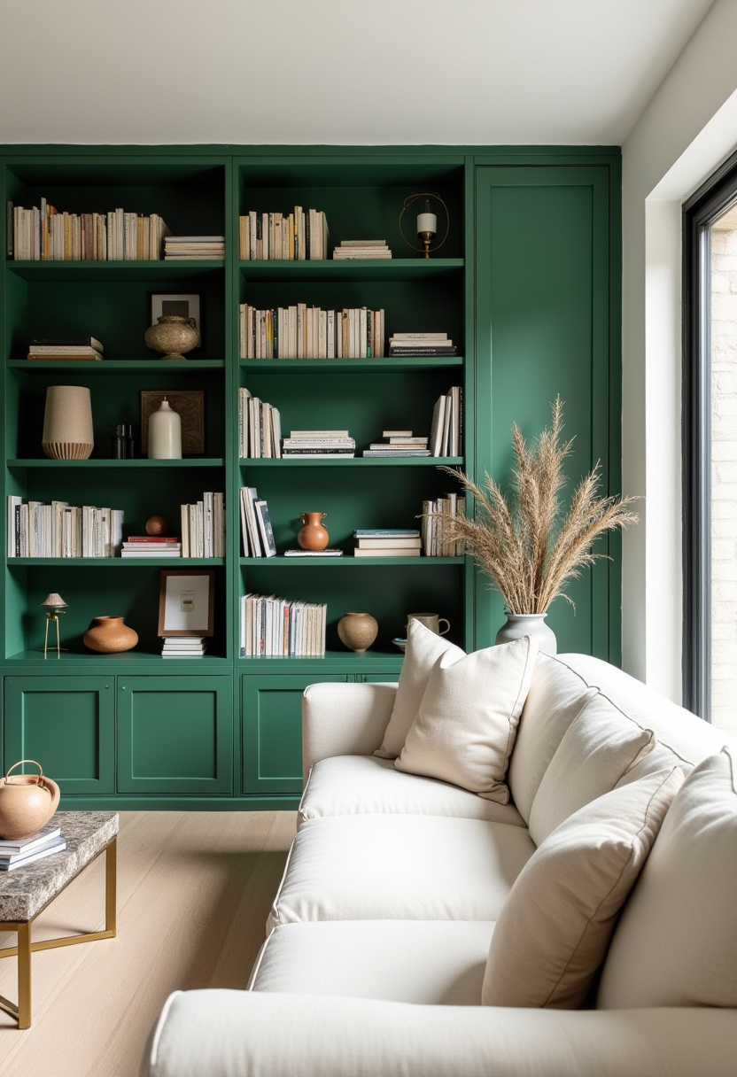 Green Living Room Ideas 4