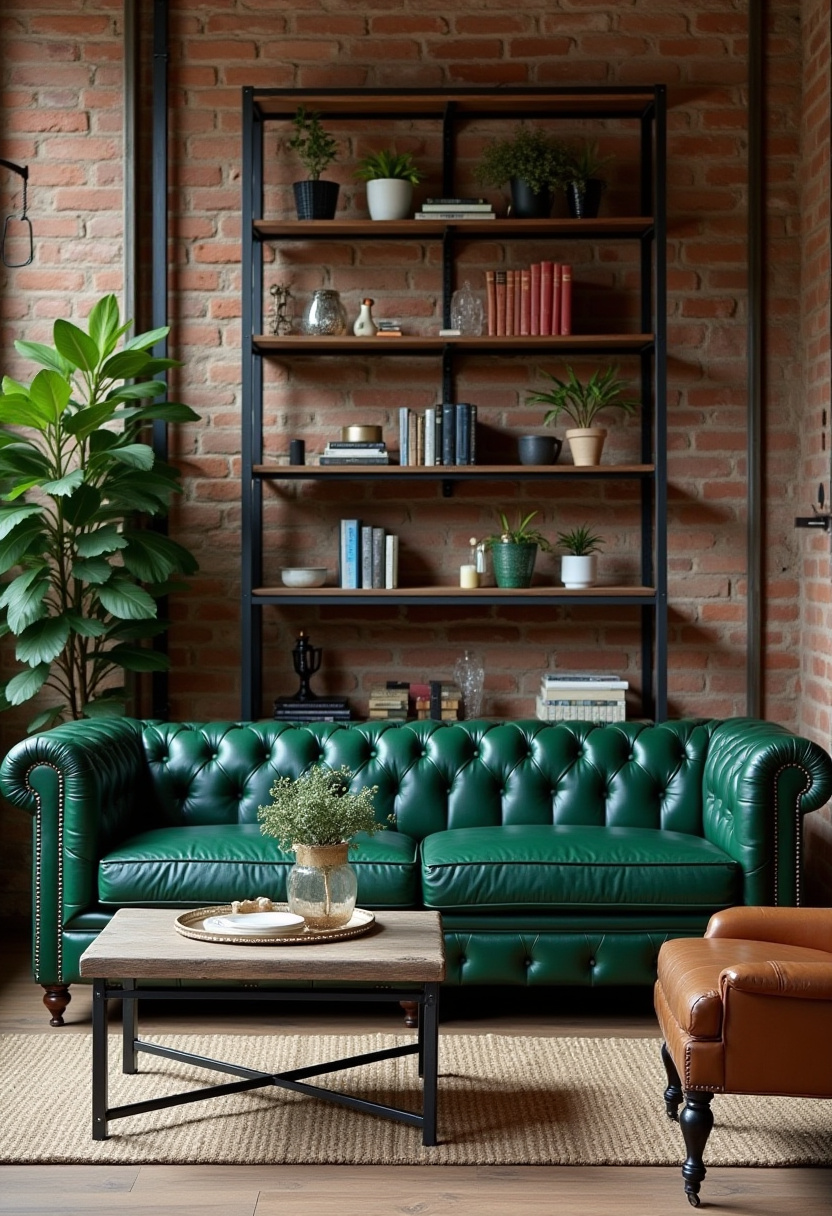 Green Living Room Ideas 6