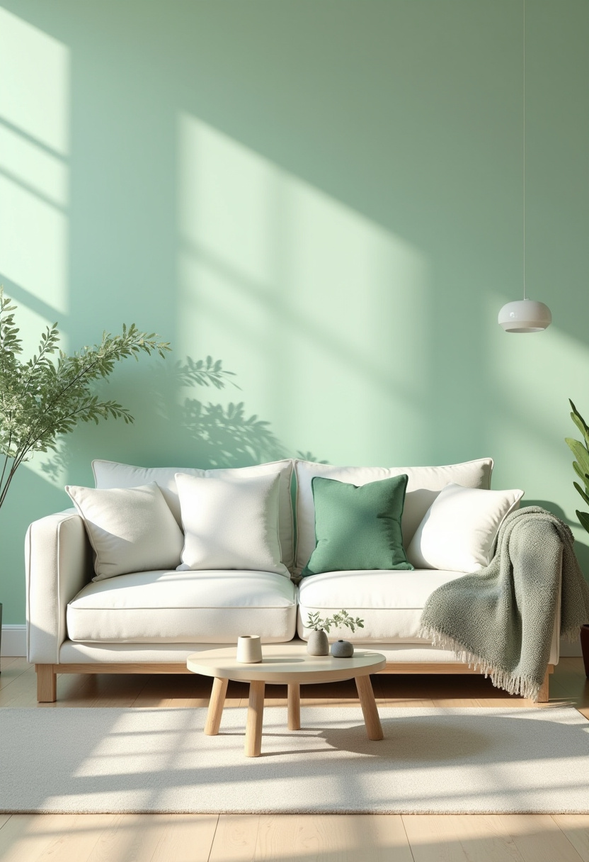Green Living Room Ideas 7