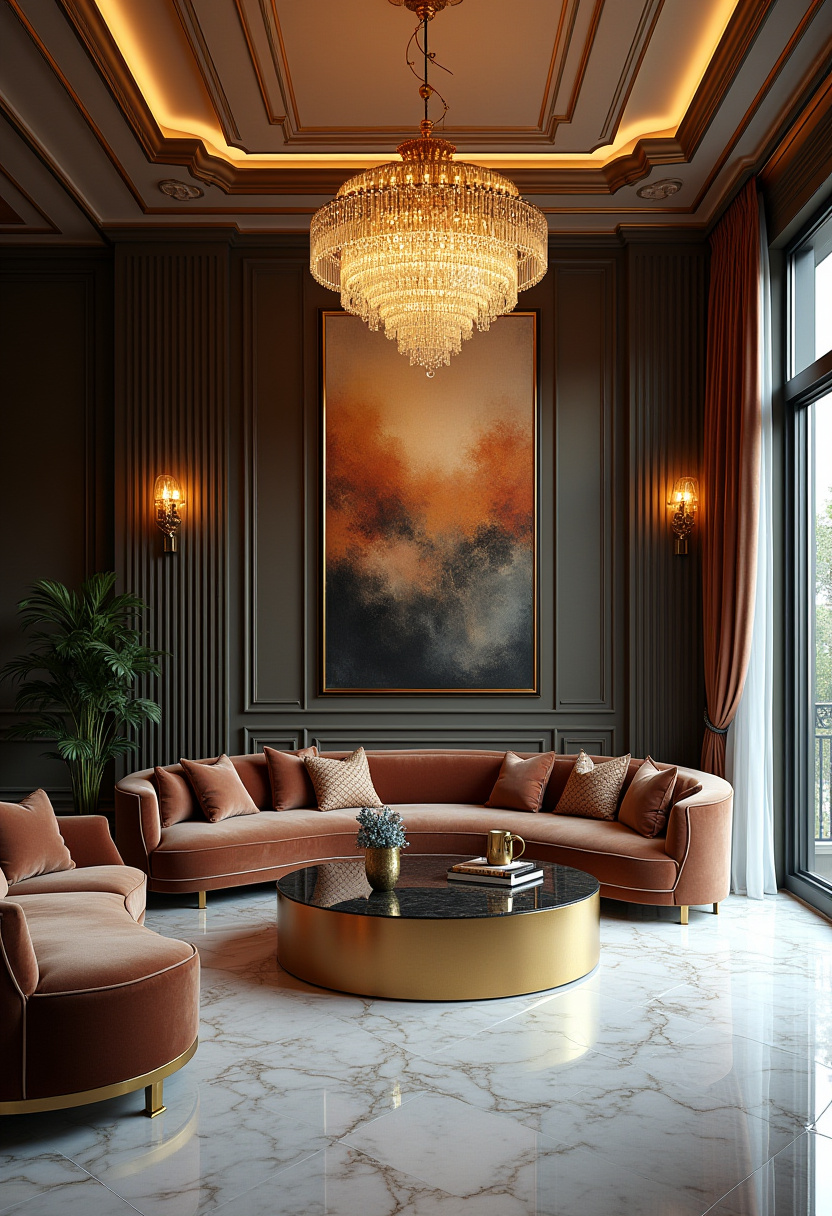 Large Living Room Styling 11