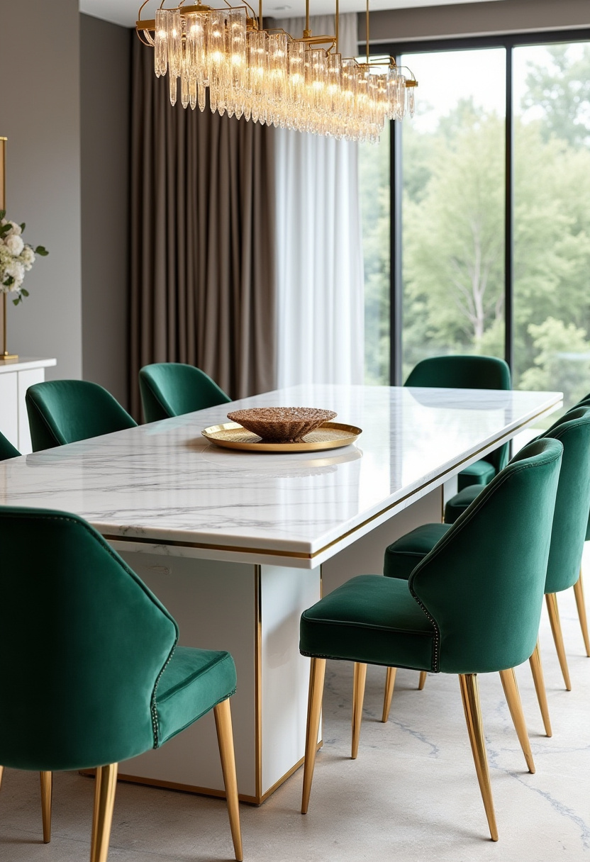 Luxury dining room decor 1