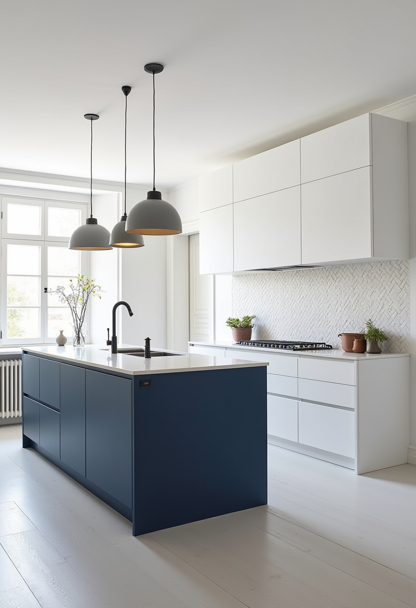 Compact kitchen with white cabinets, open shelves, potted plants, and a small sink area.
- Maximize your space with this charming compact kitchen featuring white cabinets and open shelves! Add potted plants for a touch of greenery and a cozy sink area, perfect for small kitchen ideas and apartment decor. Save this pin and explore more space-saving kitchen tips! #SmallKitchen #ApartmentDecor #KitchenIdeas #CozyHome