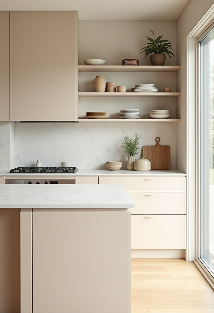Neutral Contemporary Kitchen 1