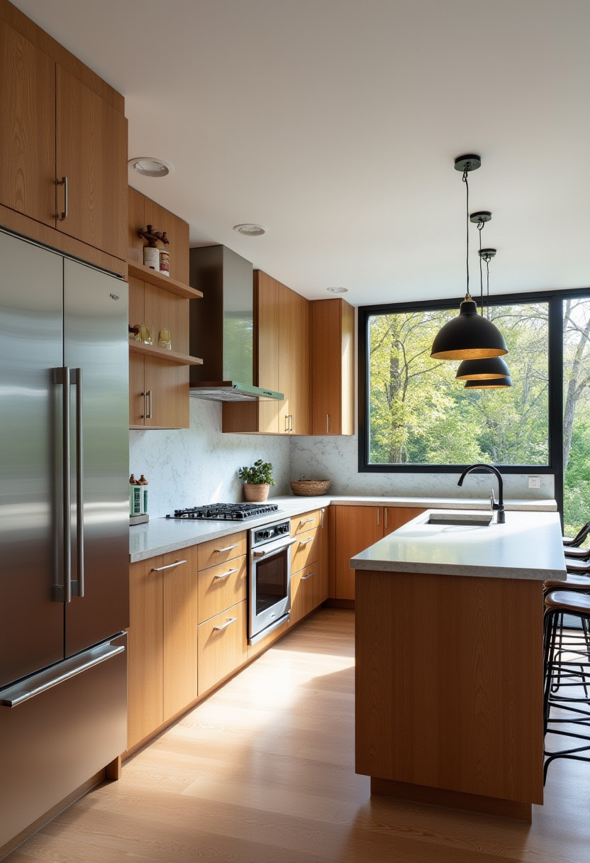 Oak Kitchen Cabinets 1