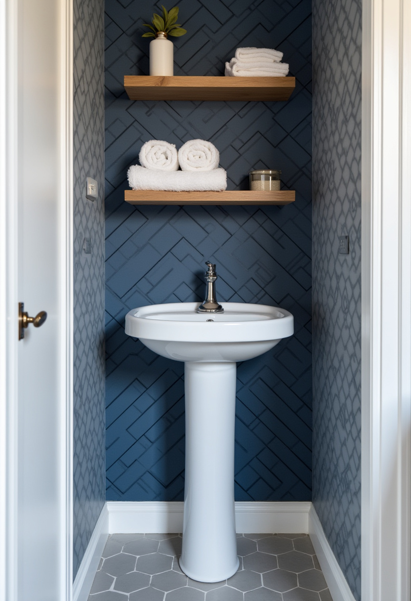 Refresh your bathroom with mint green subway tiles, a luxurious gold rain showerhead, and a glass door. A wooden ladder holding towels adds warmth and a fresh, serene vibe. Save this stylish bathroom design for your home makeover!
#BathroomDesign #MintGreenTiles #GoldFixtures #SereneBathroom #ModernBathroom