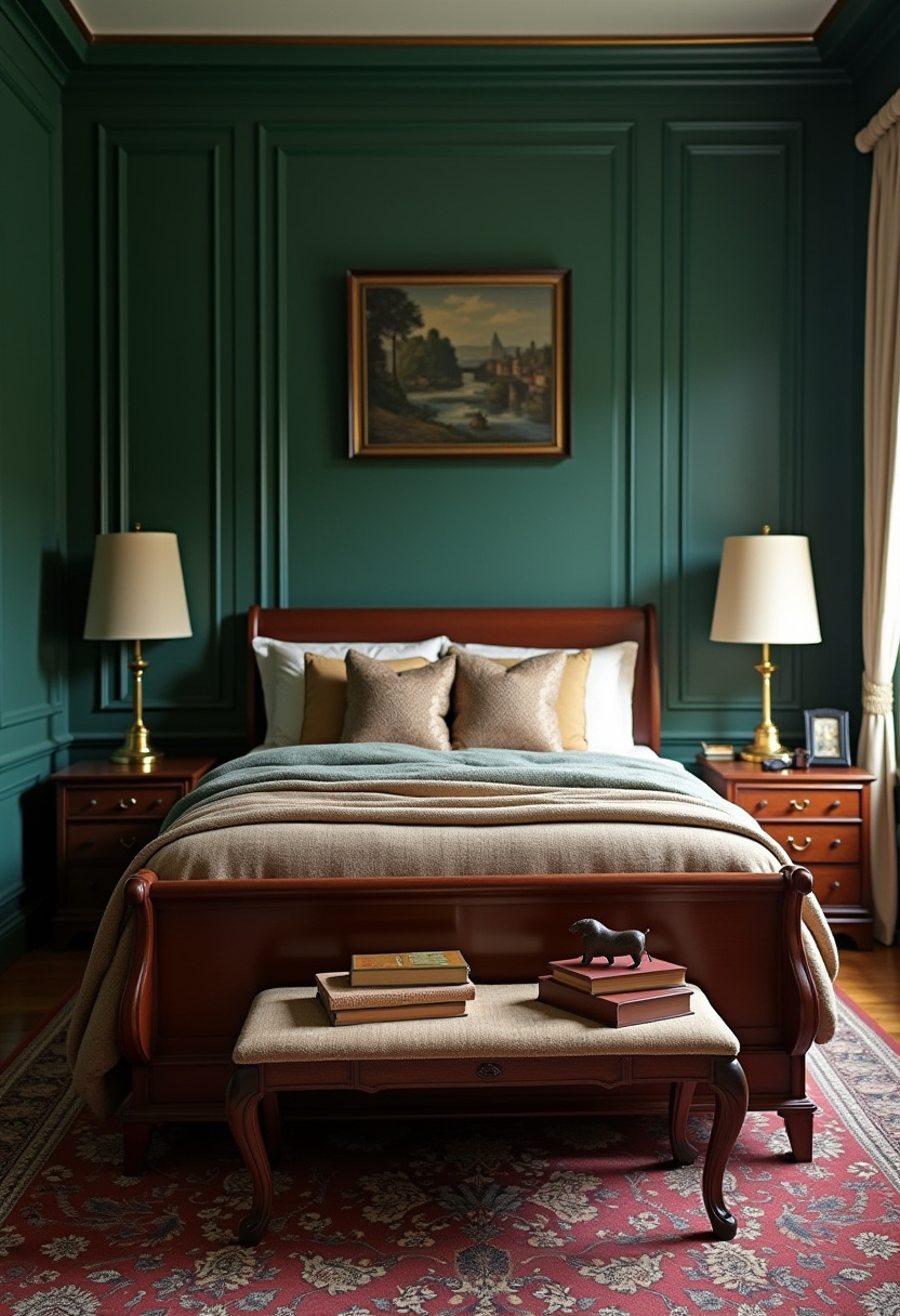 Traditional Bedroom Setup 12