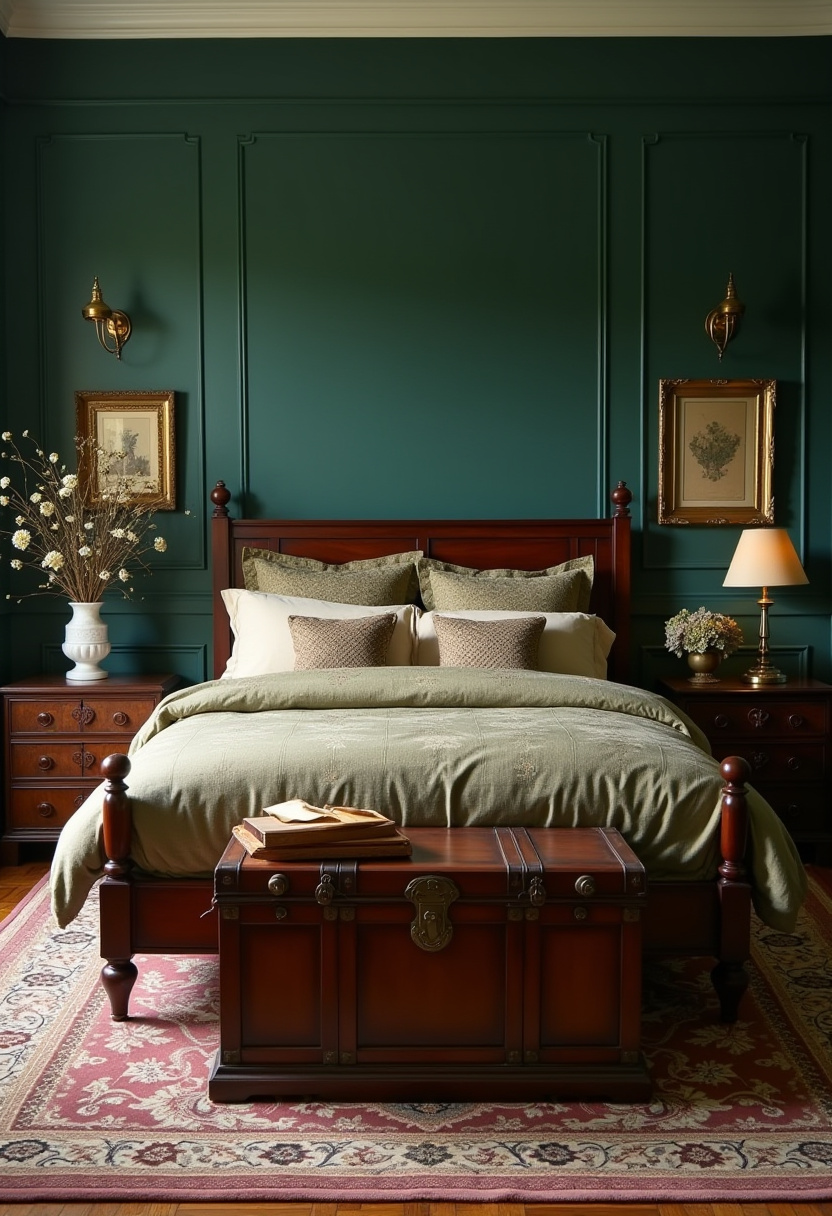 Traditional Bedroom Setup 19