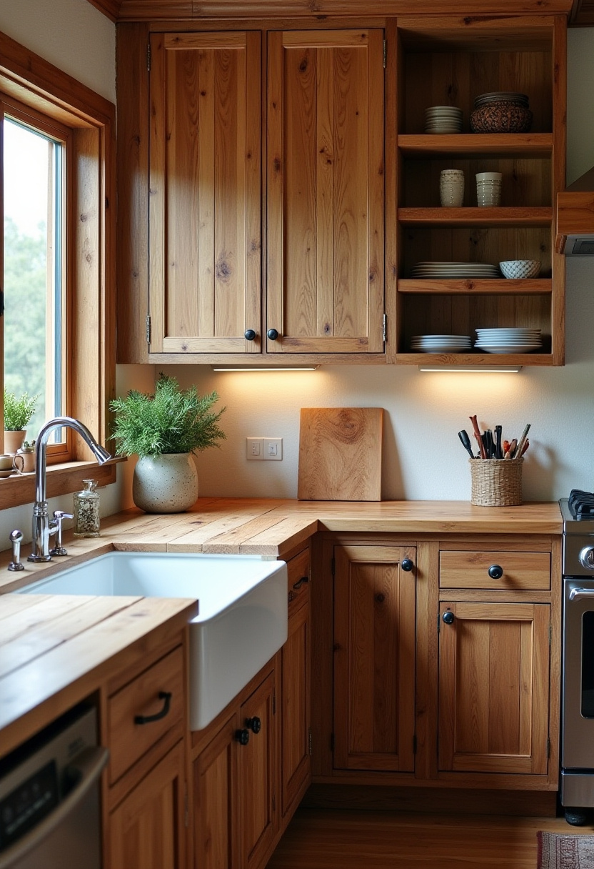 Wood Kitchen Cabinetss 1