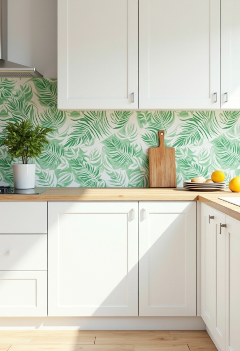 backsplash kitchen ideas peel and stick vinyl tiles 17