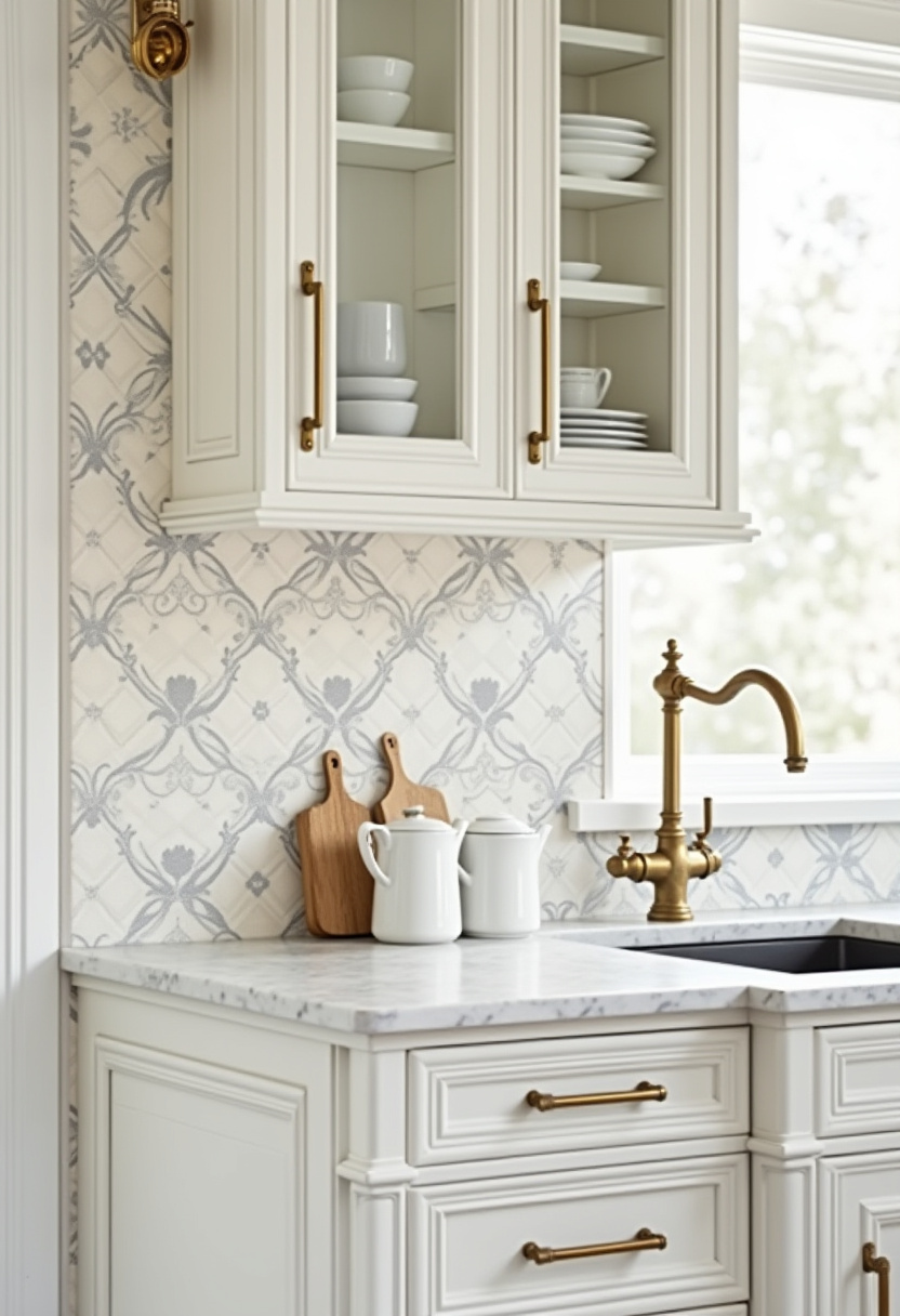 backsplash kitchen ideas peel and stick vinyl tiles 18-1