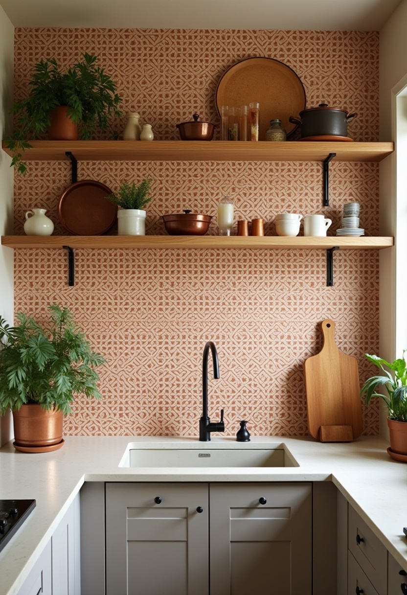 backsplash kitchen ideas peel and stick vinyl tiles 8-2