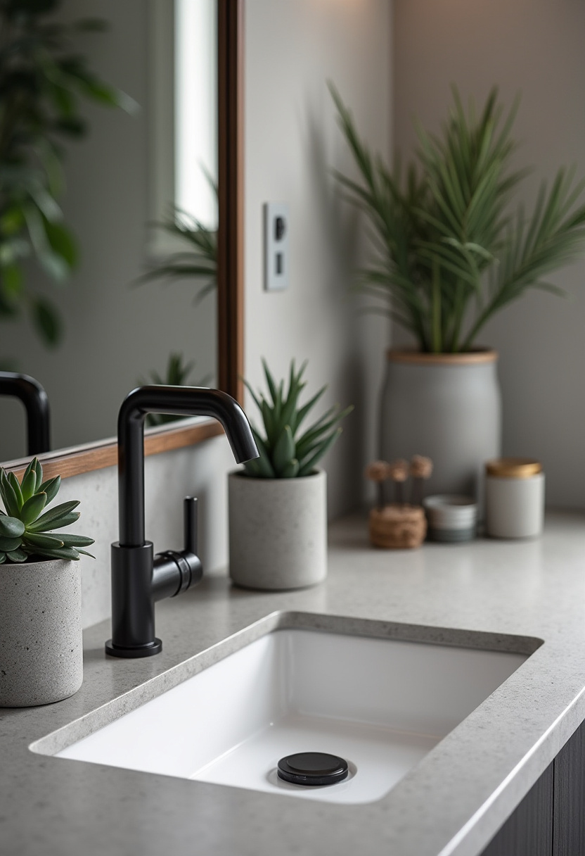 bathroom counter decor ideas 12