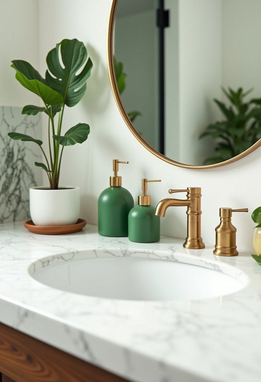 bathroom counter decor ideas 13
