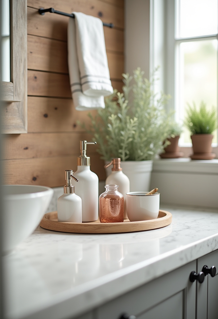 bathroom counter decor ideas 2