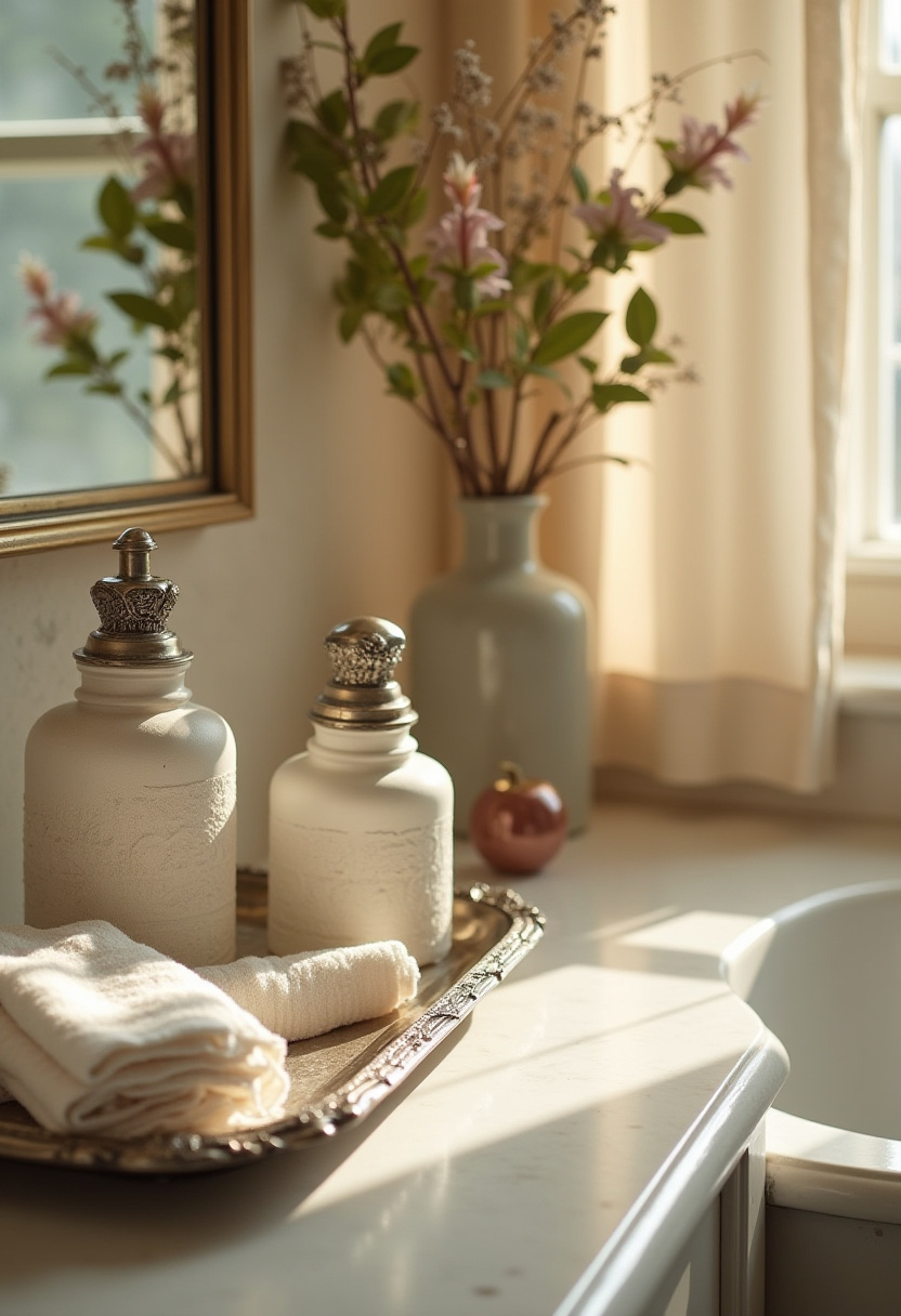 bathroom counter decor ideas 9