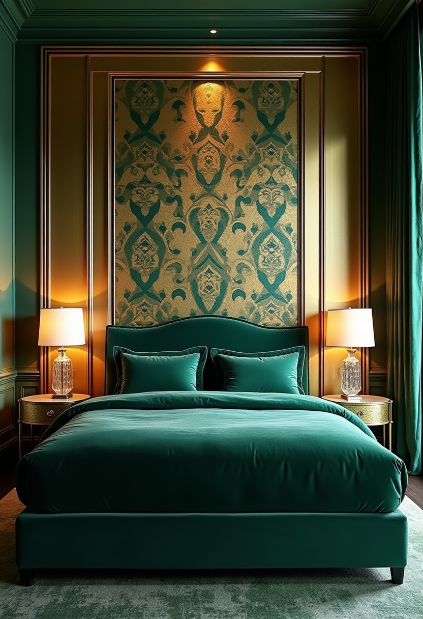 bedroom accent wall ideas 10
