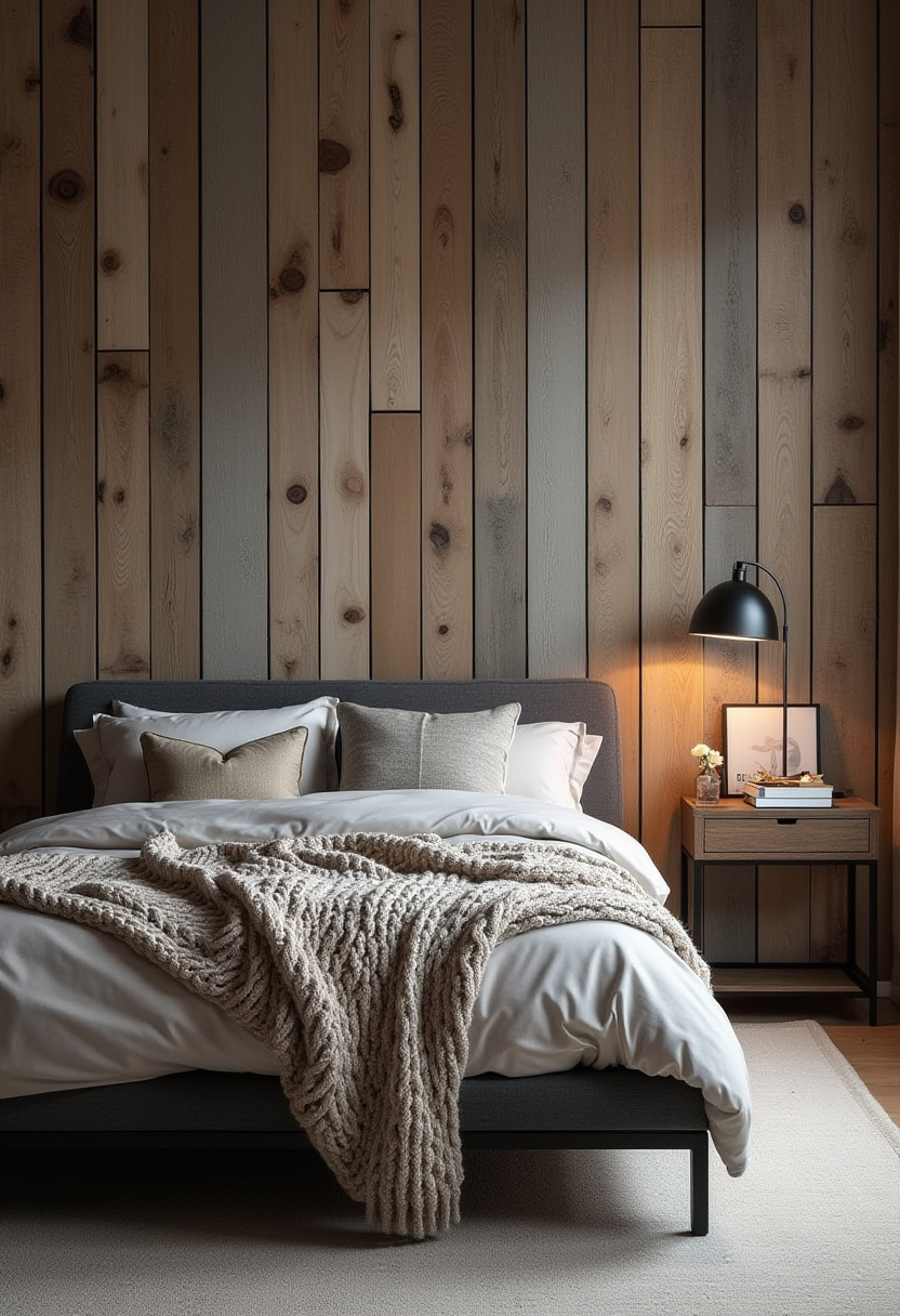 bedroom accent wall ideas 12
