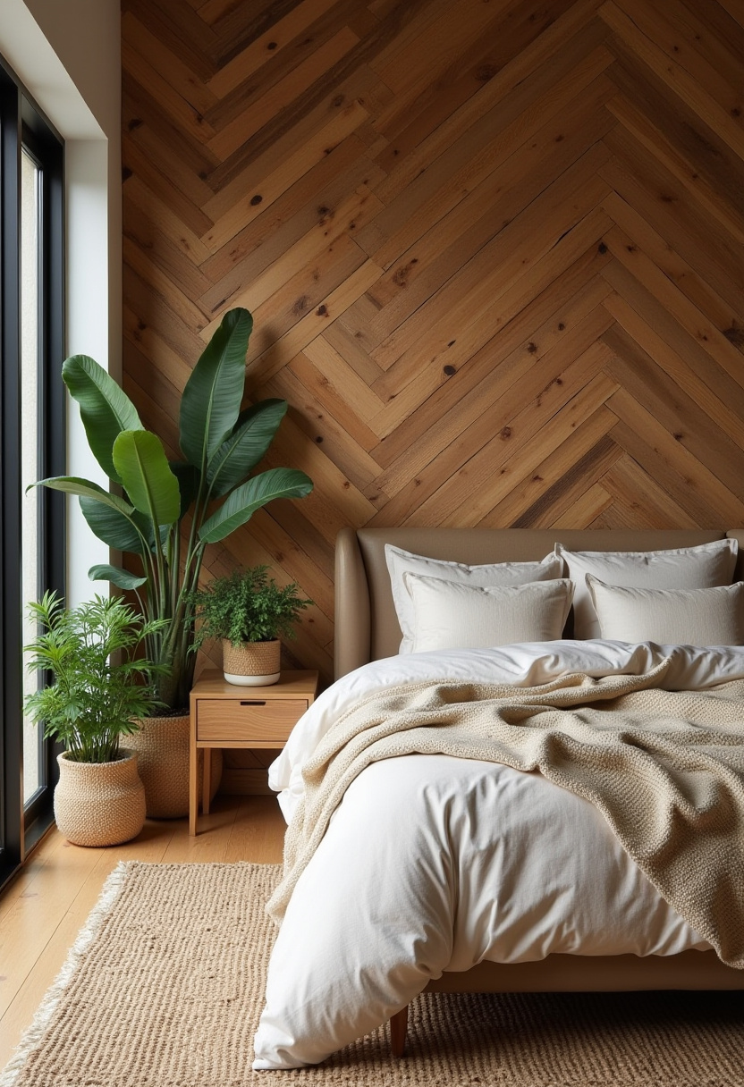 bedroom accent wall ideas 17