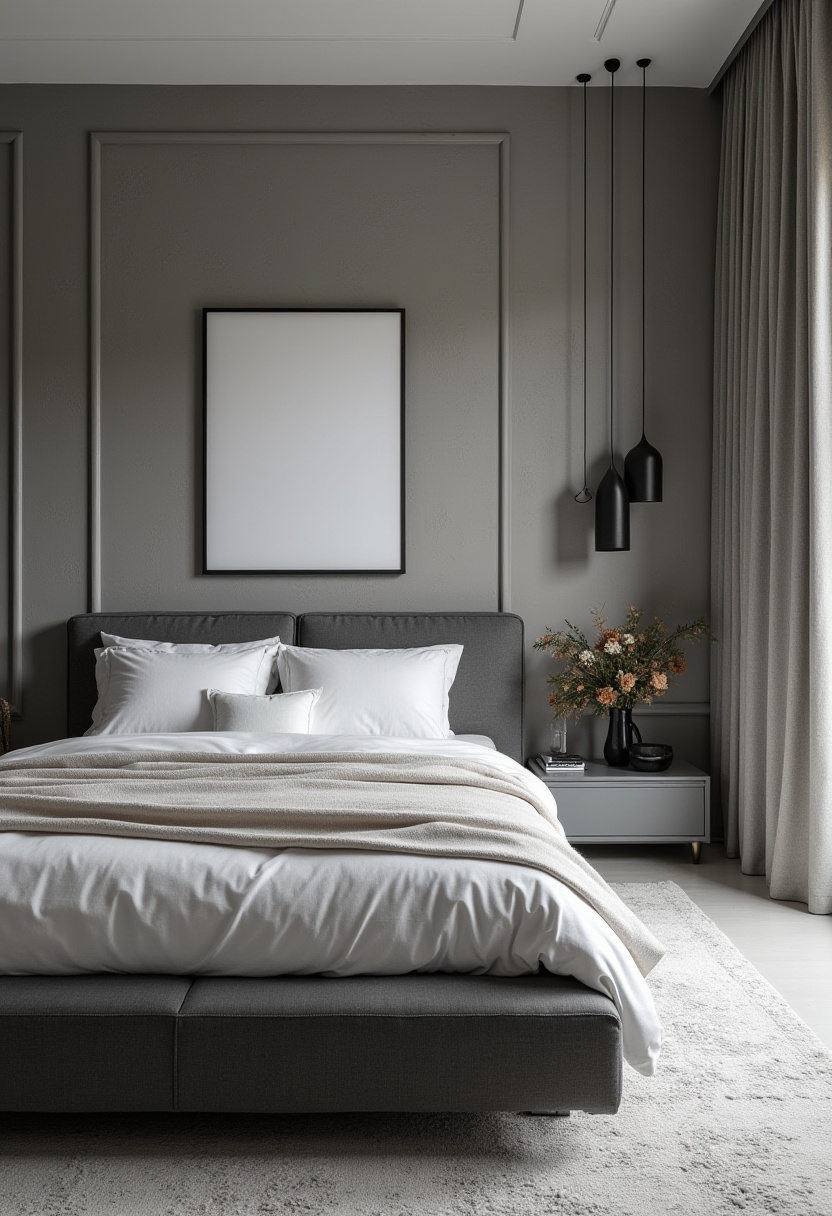 bedroom accent wall ideas 18