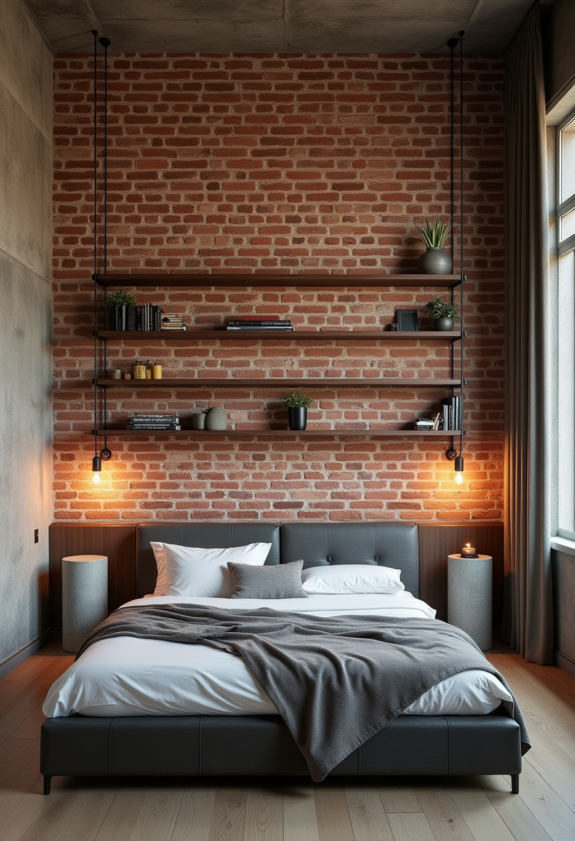 bedroom accent wall ideas 3