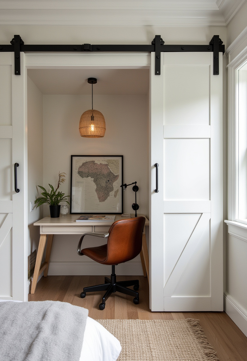 bedroom office combo decor 12