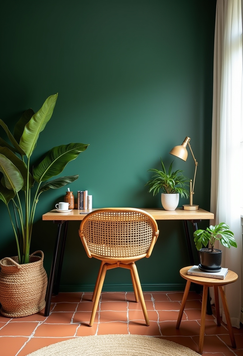 bedroom office combo decor 14