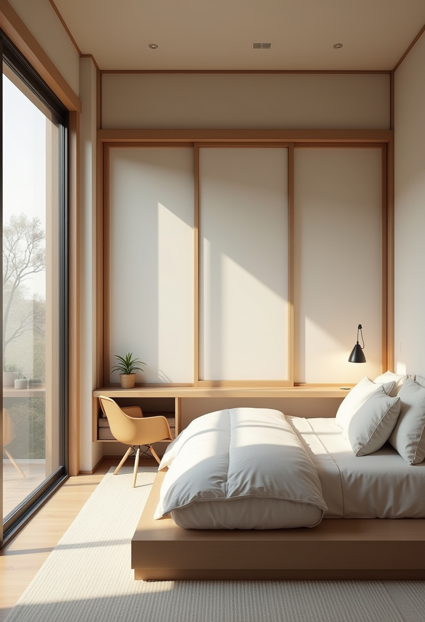 bedroom office combo decor 19