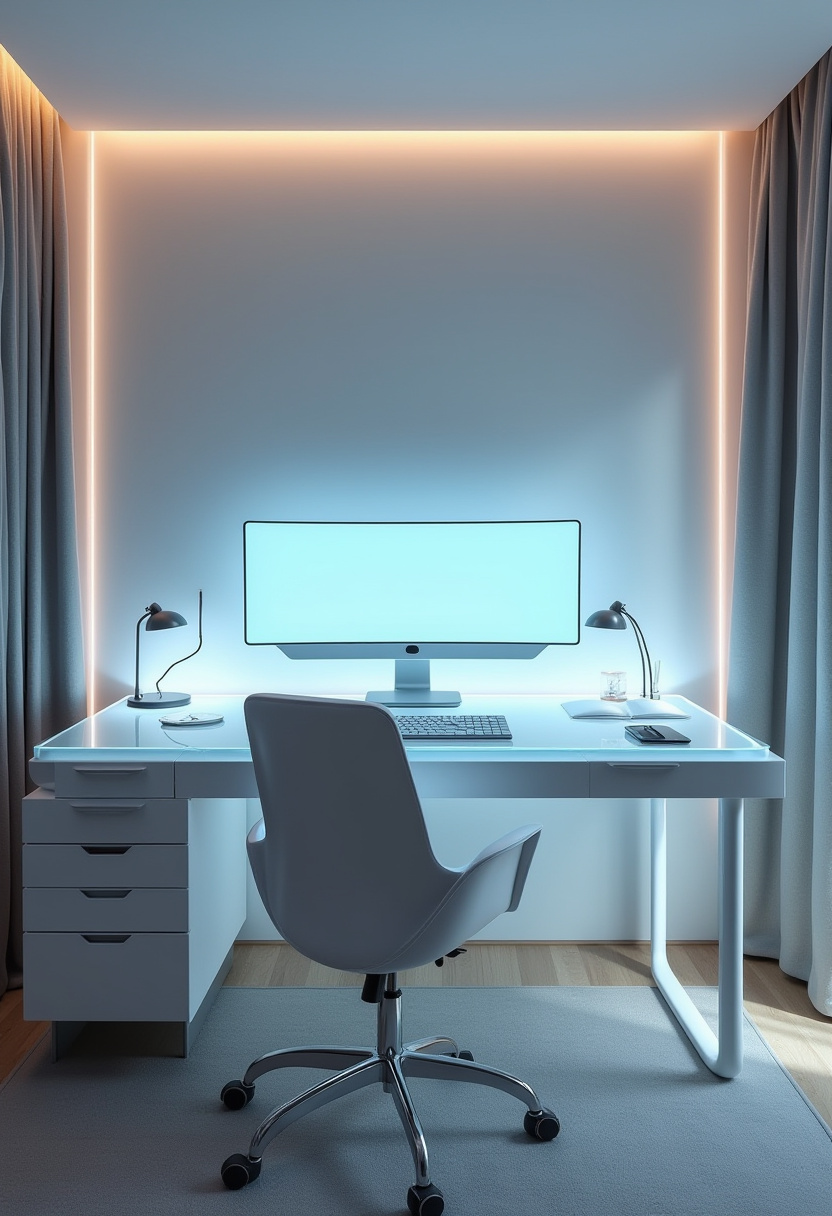 bedroom office combo decor 20