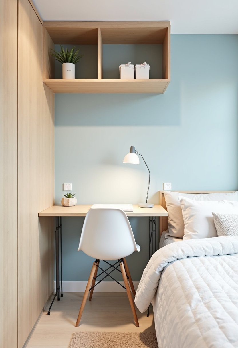 bedroom office combo decor 6