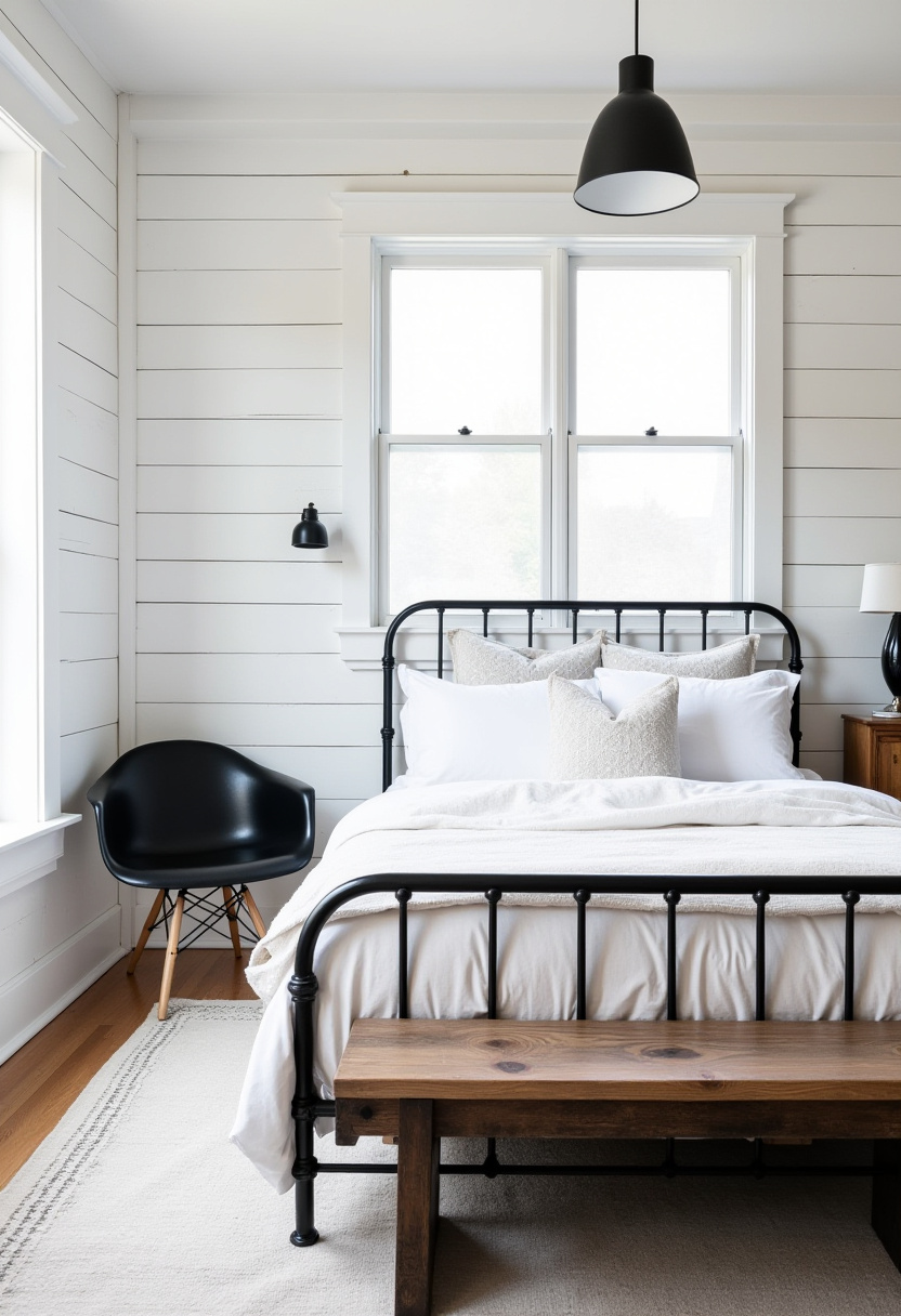 black white bedrooms ideas 10