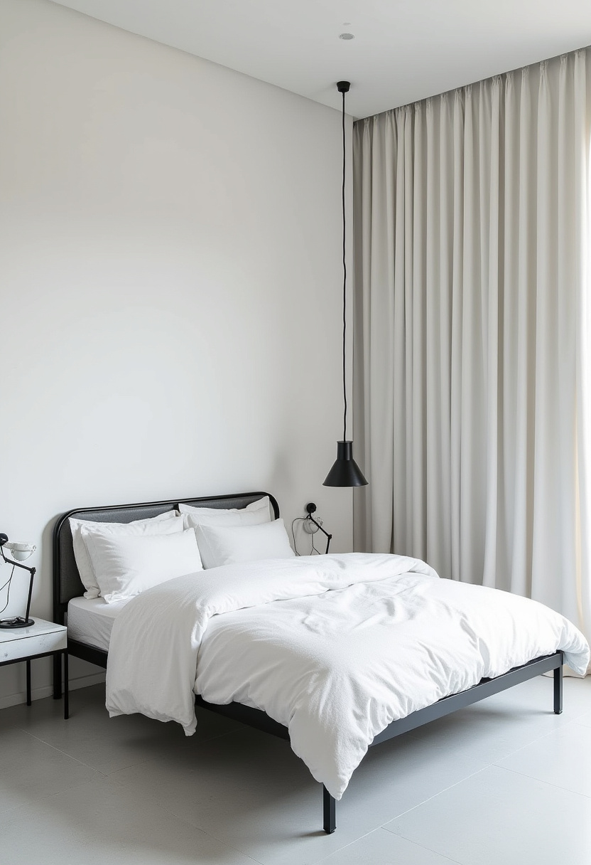 black white bedrooms ideas 12