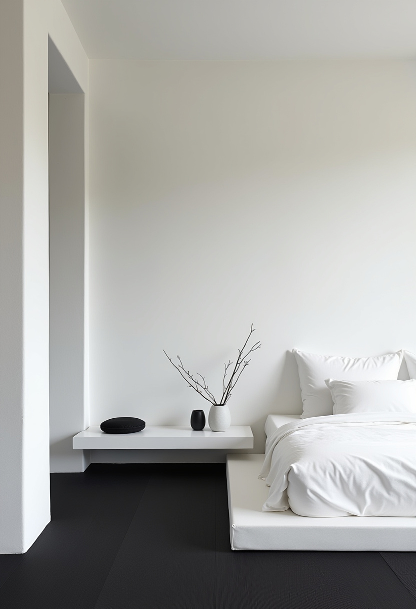 black white bedrooms ideas 16
