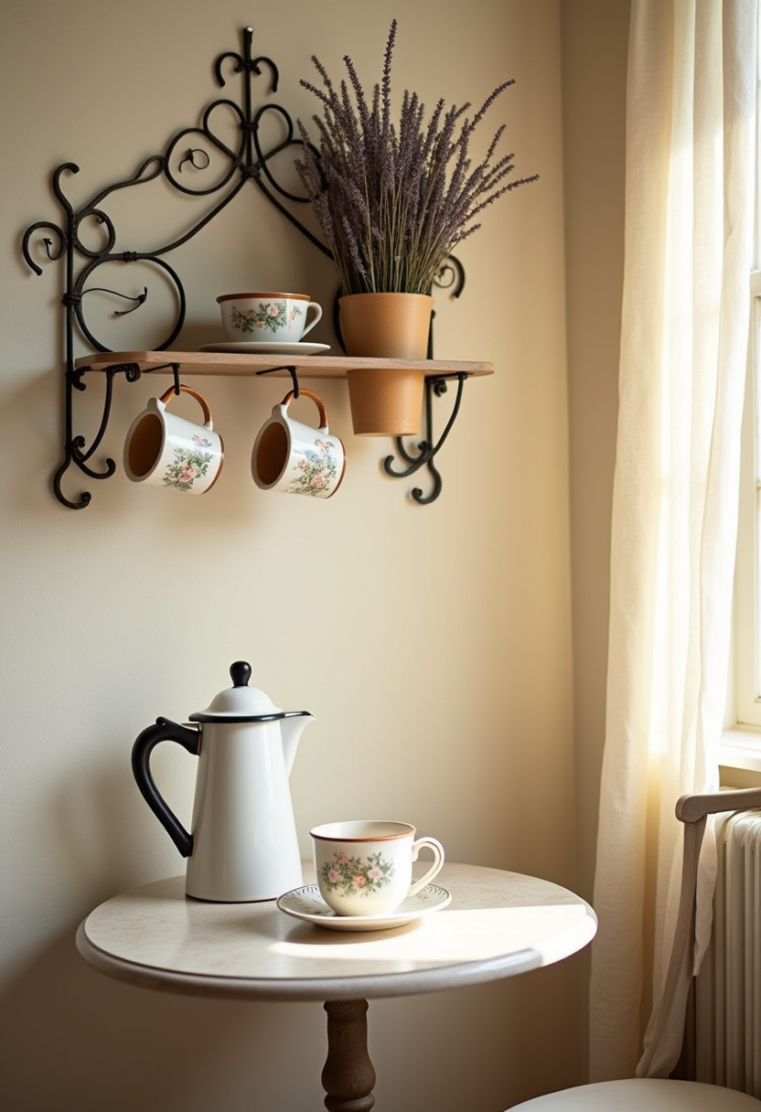 coffee nook decor inspiration 11