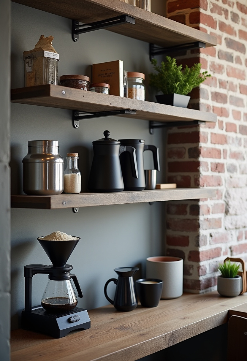 coffee nook decor inspiration 12