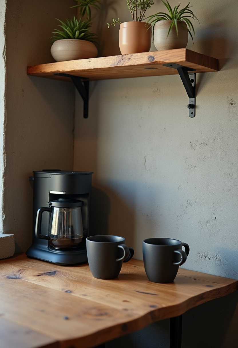 coffee nook decor inspiration 18