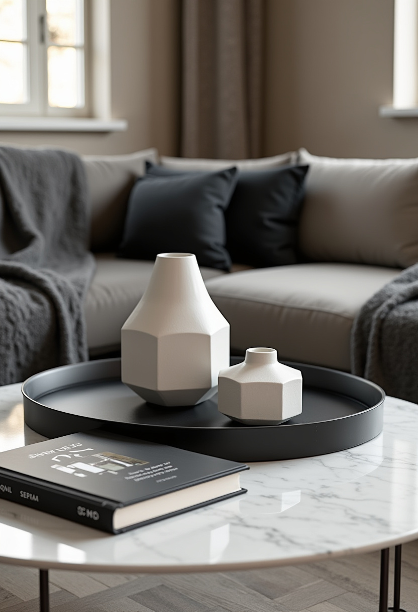 coffee table styling for fall living room decor 11