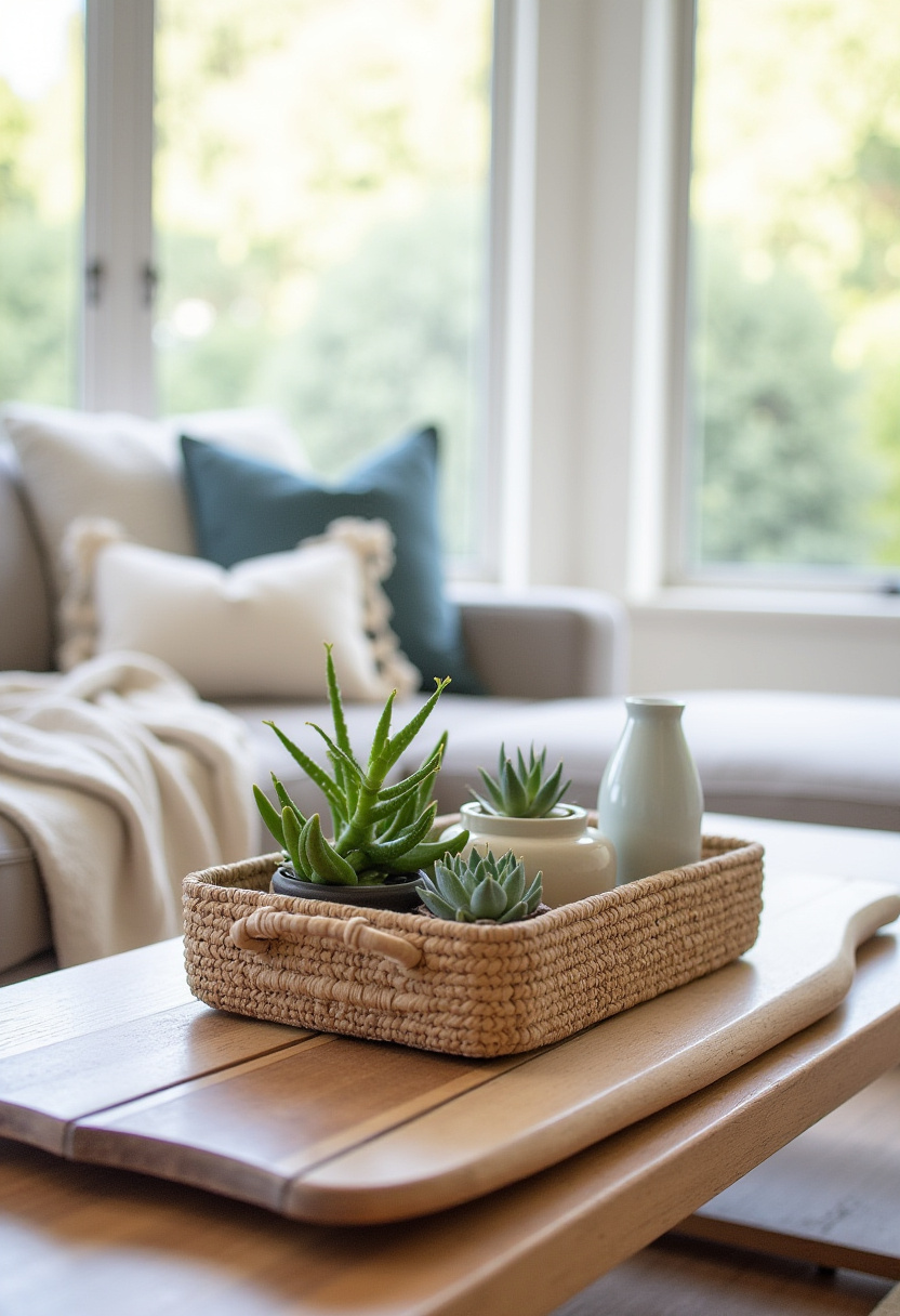 coffee table styling for fall living room decor 14