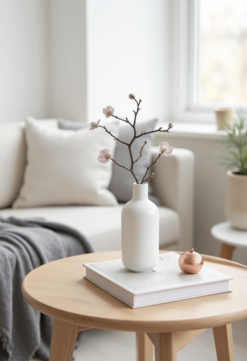 coffee table styling for fall living room decor 6