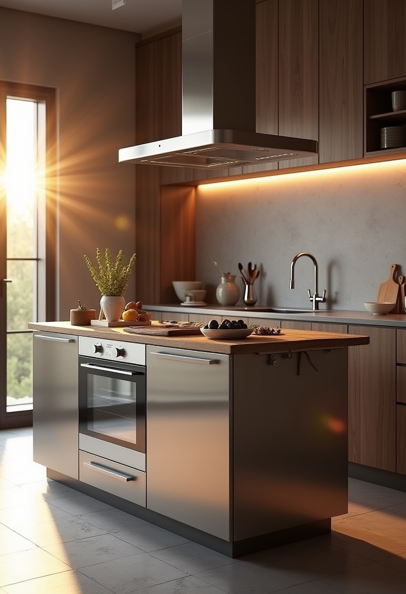 compact kitchen island ideas for small kitchens 16
