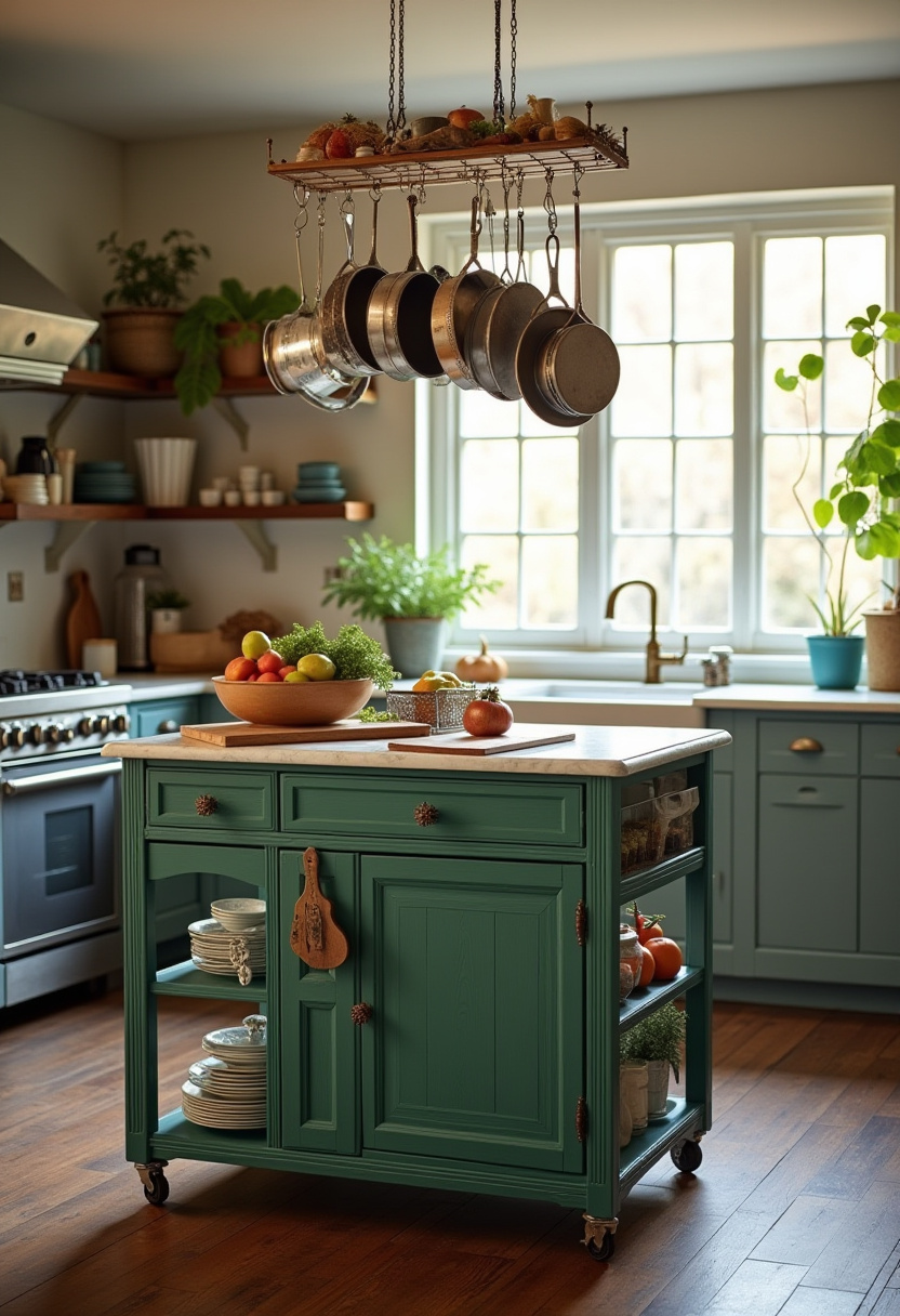 compact kitchen island ideas for small kitchens 20